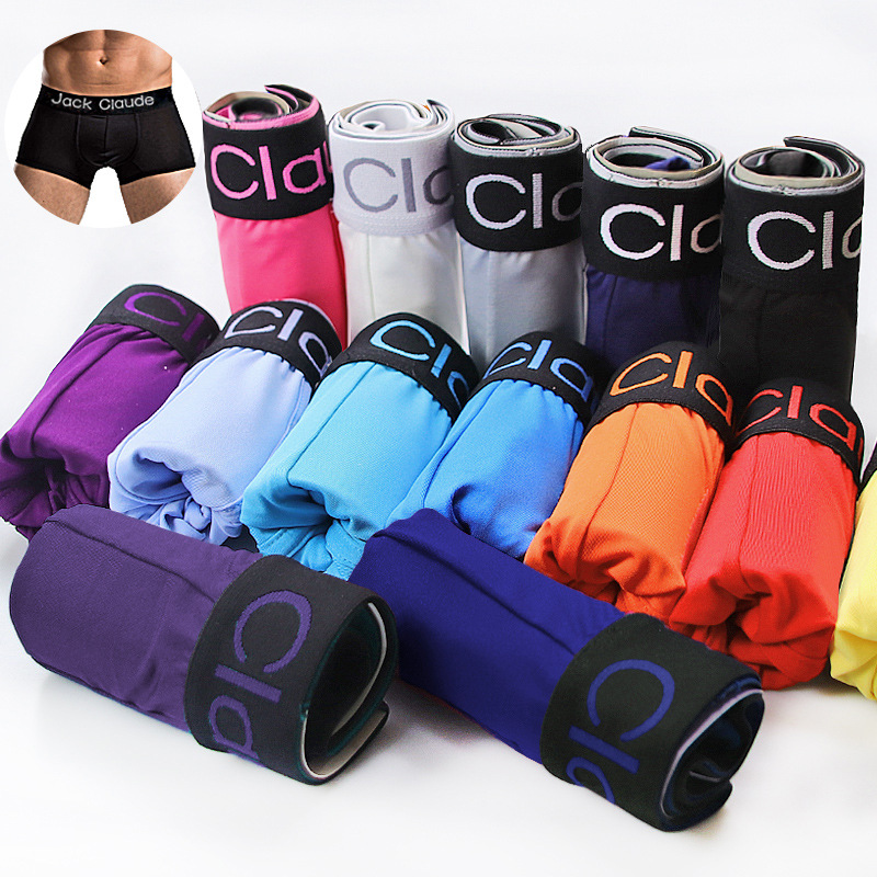 Multi Pack Underwear - 1-4ピース/ロット男性下着男性ボクサー男性の男パンティー快適な通気性cuecasボクサーオムセクシーなボクサー男性