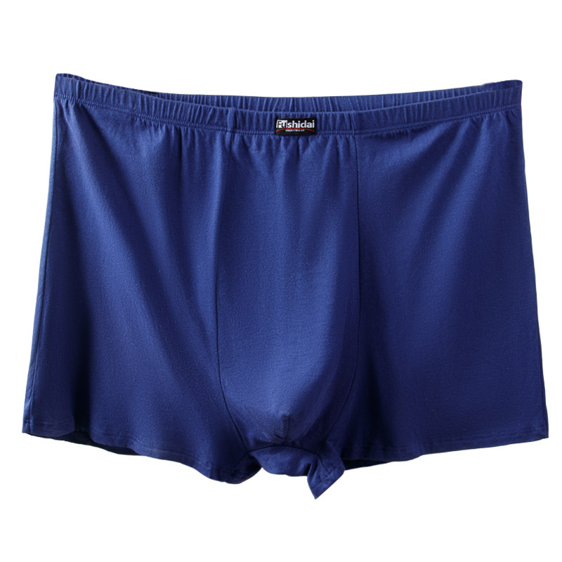 Long Leg Trunk Men - メンズプラスサイズボクサーブリーフ 100% コットン ハイウエスト下着 ルーズフィット 大きめサイズ