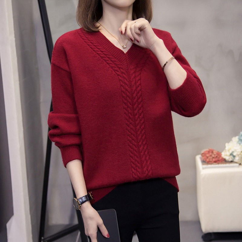 スリムフィットの大きいサイズのレディースニットセーター、ゆっ - Base Layer Top のレビューと価格