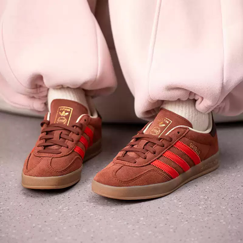 アディダス ジグザグ カラーコントラスト Tヘッド シューズ - Adidas Shoes Gazelle のレビューと価格