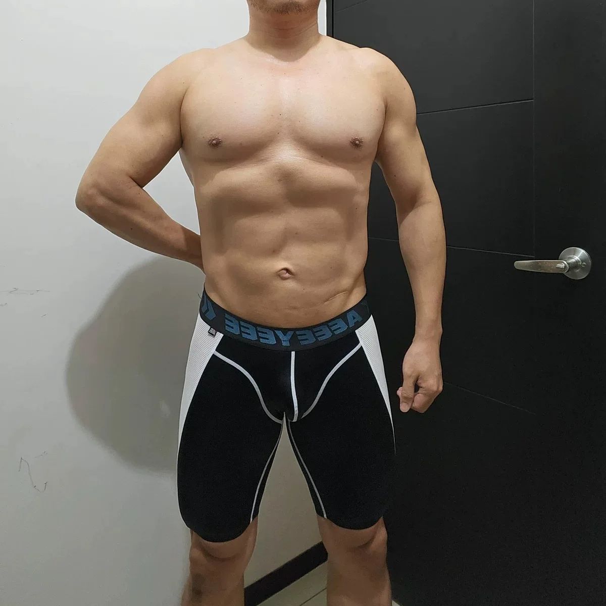 メンズ下着ボクサー超薄型アイスシルクローウエストユースメッシ - Mesh Sport Boxer のレビューと価格